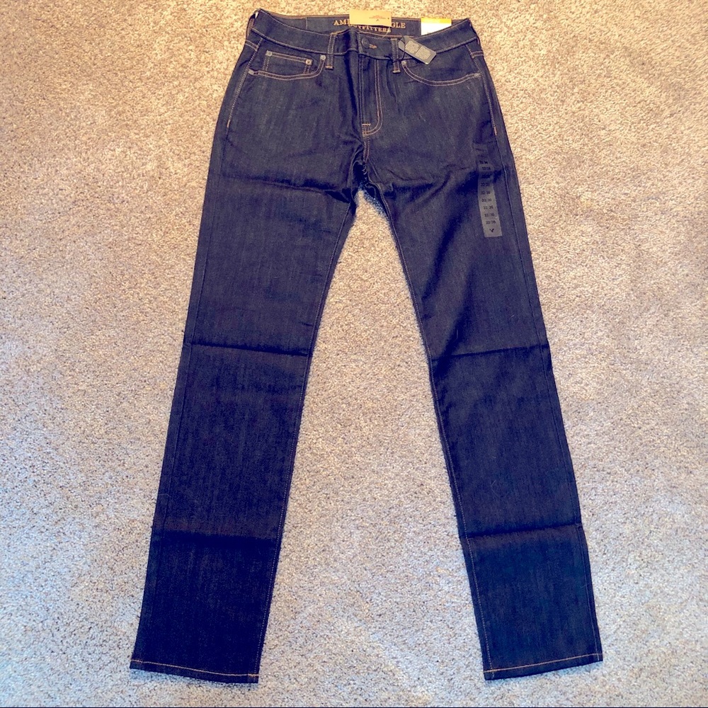 American Eagle Straight Flex Denim Jeans 32 x 36